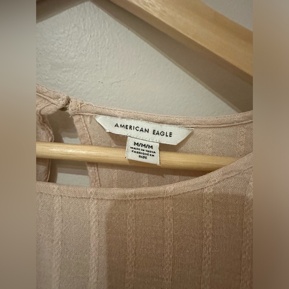 AE Tiered Babydoll blouse top - Picture 3 of 8